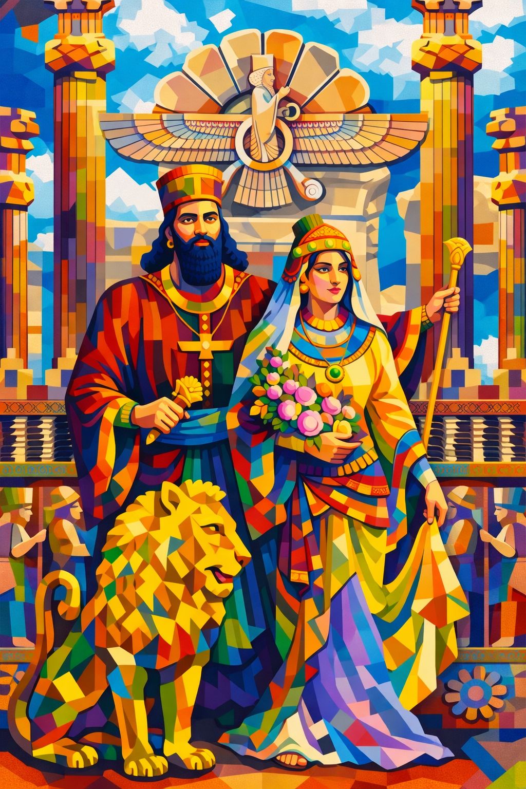 نقاشی دیجیتال داریوش